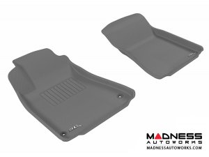 Lexus IS250/ IS350/ ISF Floor Mats (Set of 2) - Front - Gray by 3D MAXpider